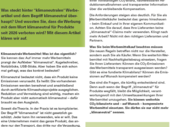 Expertenmeinung Klimaneutral